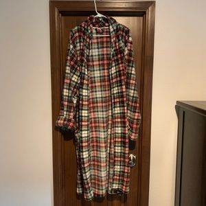 Christmas Robe Pottery Barn Denver Plaid XL